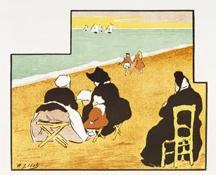 Programm für die Produktion von Mirage im Théâtre Libre, 1893